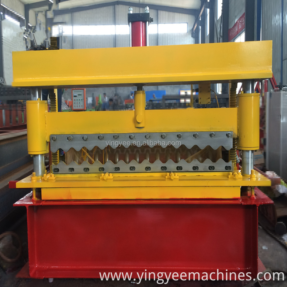 Transverse Thin Corrugated Sheet Forming Machine